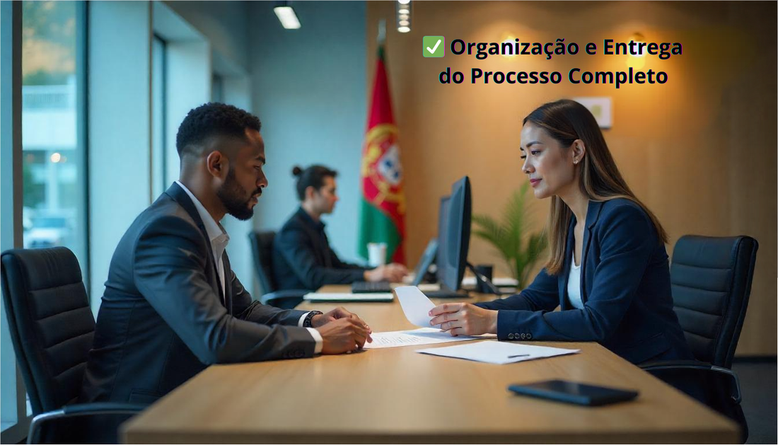 ✅ Organização e entrega do processo completo